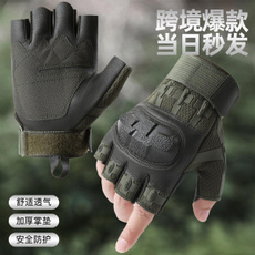 Tactical Combat Gloves - Military Grade Half Finger Design for Cycling, Outdoor Training & Motorcycle Riding | Anti-Slip, Abrasion & Cut Resistant — image 3 of 22