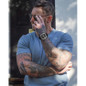 Mens Watches Quartz Watches For Men Waterproof 50M Analog Luxury Tonneau Watch Chronograph Calendar Date MenS Dress Business Work Watch Large Square Face Wristwatch — image 5 of 9