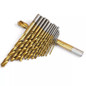 99 pieces titanium HSS cobalt twist drill set tool set 1.5 - 10 mm metal drill — image 10 of 14