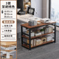 Multifunctional Kitchen Storage Cabinet with Microwave Stand and Cutting Board — image 55 of 58