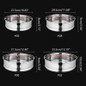 Stainless Steel Veggie-Steamer Vegetable Food Steamer-Basket Insert Kitchen — image 5 of 12