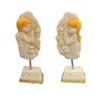1pcs/1pair Praying Figurine Girl Boy Meditation Praying Crafts Decoration for Home Bedroom Dormitory Party Decoration — image 4 of 9