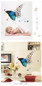 Colorful butterfly Wall Sticker Butterflies for decoration DIY Vinyl Home Decor Art Decals 3D Wallpaper stickers on the wall — image 13 of 14