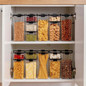 1pcs 460/700/1300/1800ML Food Storage Container Plastic Kitchen Refrigerator Noodle Box Multigrain Storage Tank Transparent Sealed Cans — image 4 of 21