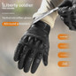 Tactical Gloves for Outdoor Work & Motorcycling - Anti-Slip, Durable, Full-Finger Touchscreen — image 7 of 10