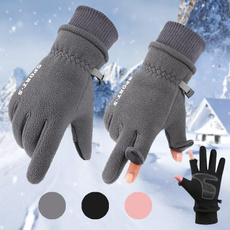 Winter Shaker Fleece Thickened Warm Ski Gloves, Waterproof And Non-slip Outdoor Riding Gloves, Non-slip Wear-resistant Shock-absorbing Cold-proof Warm Gloves, Suitable For Running, Cycling, Hiking, Mountaineering. High Quality Gift — image 3 of 25