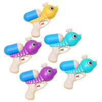 5pieces Cartoon Water Shooter Guns Toy Random Color Kid Water Shooter Guns Toy — image 2 of 12