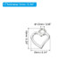 50/100Pcs Alloy Mini Sweet Hollow Love Heart Shape Charms for DIY Earrings Jewelry Making Accessories — image 6 of 11