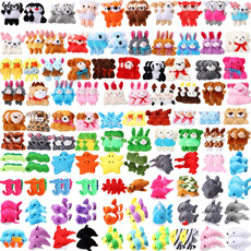 200 Pcs Mini Stuffed Animals Bulk Small Stuffed Animals Keychain Tiny Plush Toys For Operation Valentine Classroom Rewards Fillers Carnival Prizes(Cute) — image 3 of 8