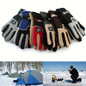 1Pair Unisex Windproof Gloves, Warm Running Gloves with Adjustable Straps, Winter Sports Gloves, Adjustable Strap Gloves — image 7 of 17