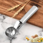 1Pc, Ice Cream Scoop, Premium Ice Cream Scoop with Trigger, Stainless Steel Ice Cream Scoop, Heavy Duty Metal Ice Cream Scoop, Watermelon Scoop, Dessert Scoop, Dishwasher Safe, Great for Frozen Yogurt, Ice Cream, Sundaes, Kitchen Accessories — image 6 of 18