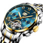 TEVISE Tourbillon Calendar Watch for Men | Classic Mechanical Timepiece with Date Display — image 13 of 17