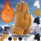 Winter Warm Touchscreen Gloves, Fluff Lined Thicken Knit Gloves Elastic Cuff Windproof Cycling Gloves For Running, Cycling, Driving, Hiking, Walking, Texting, Freezer Work, Gardening, And Daily Activities — image 17 of 18