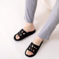 Slippers for Women Men Soft Sole Non-slip Bathroom Leaking Slippers Hollow Shower Shoes Bath Slippers Home Sandals Summer Beach Slides Couple Slippers — image 14 of 24