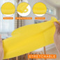 1 Pair of Silicone Cleaning Gloves Dishwashing Gloves Kitchen Household Silicone Washing Gloves — image 8 of 13