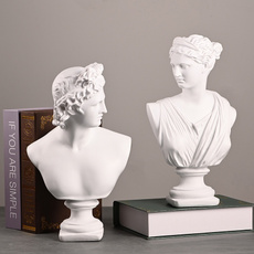 Ancient Greece European Resin David Venus Head Statuees Decoration Home Livingroom Goddess Sculpture Figurin Office Desktop Furnishing Crafts — image 3 of 13