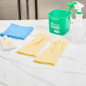 Cleaning Gloves Case Of 1 Rubber 22 Mil Household Gloves Chemical-Resistant Puncture-Resistant Abrasion-Resistant Yellow — image 7 of 8