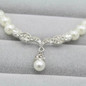 Wedding Charm Dangle Earrings Bridal Women Fashion Rhinestone Delicate Handmade Necklaces Jewelry Luxury Classics Accessories Crystal Pendant Necklace Drop Earring Set — image 5 of 12