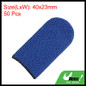 60pcs/50pcs/45pcs/40pcs/30pcs/20pcs Gaming Finger Sleeves Breathable Fingertips for Mobile Phone Game Controller Finger Thumb Sleeve Gloves Carbon Fiber Anti-Sweat Seamless Touch Screen Finger Covers — image 32 of 34