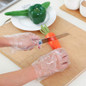 200/100pcs Disposable PE Plastic Film Gloves,Leak-proof Useful Sanitary Gloves,Food Prep Gloves,print Transparent Protective Gloves for Barbecue, Cleaning, Dish washing, Restaurant,One Size Fits Most — image 6 of 16