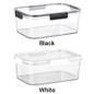 PP Food Storage Box Plastic Transparent Container Set with Lid Leakproof Kitchen Storage Bottle Jar Dry Food Jar Stackable Organizer Box for Freezer,Dishwasher, Oven, Microwave,Leftovers — image 5 of 36