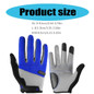 Nonslip Motorcycle Gloves Touchscreens Motorbike Gloves for Running Hiking — image 11 of 14