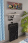 Creative Solid Wood Folding Wall Mounted Kitchen And Balcony Retractable Dining Table Sundries — image 14 of 19