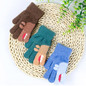 Vintage Cartoon Pattern Knitted Gloves Girls Thick Glove Windproof — image 5 of 16
