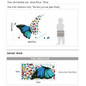 Colorful butterfly Wall Sticker Butterflies for decoration DIY Home Decor Art Decals 3D Wallpaper stickers on the wall — image 8 of 14