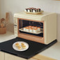 Multifunctional Microwave Oven Stand with Pull-Out Shelf for Kitchen Countertop Storage — image 4 of 9