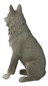Cries Of The Night Sitting Alpha Grey Direwolf Wolf Home Decor Figurine 6"H — image 7 of 11