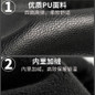 Flip Leather Gloves Winter Takeaway Waterproof and Cold-proof Outdoor Riding Driving Fishing Warm Gloves — image 6 of 12