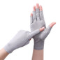 Womens Gloves Sun Protection Fingerless Anti-UV Ultra-Thin Cotton Gloves Soft — image 12 of 22