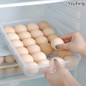 YouPeng Kitchen 24-compartment Refrigerator Egg Box Fresh-keeping Box Plastic Portable Food Storage Box(1PCS/2PCS) — image 10 of 12