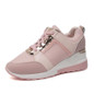 Women's Casual Sports Shoes with Round Toe and Wedge Heel, Cross Strap Athletic Sneakers in Extended Sizes — image 9 of 11