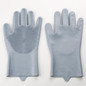 Silicone Dishwashing Gloves with Scrubber – Kitchen Cleaning & Pet Bathing Gloves — image 8 of 10