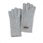 Touchscreen Cashmere Gloves for Winter - Windproof Thermal Knit Gloves for Cycling and Outdoor Activities — image 4 of 10