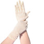 Reusable Lace Perspective Household Gloves Outdoor Uv-proof Riding Screen Show Party Household Mesh Breathable Long Gloves — image 10 of 13