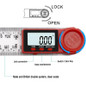 0-200mm 0-300mm Digital Meter Angle Inclinometer Angle Digital Ruler Electron Goniometer Protractor Angle finder Measuring Tool — image 7 of 19