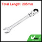 1pc/2pcs Metric Flex-Head Ratcheting Combination Wrench 72 Teeth 12 Point Dual-purpose Rachet Wrench Ended Spanner Hand Tools (6mm-24mm To Choose) — image 49 of 55