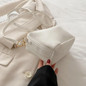 Women Bag Solid Color Shoulder Bag Crossbody Bag PU Leather Messenger Bag — image 8 of 16