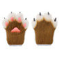 Furry Paw Gloves with Resin Claws - Cosplay Fox Cat Hand Paws for Fursuits — image 8 of 17
