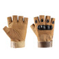 Tactical Gloves Hard Shell Half-Finger Grip Training Cut-Resistant Wear-Resistant Mountaineering Combat Protection Fitness — image 12 of 31