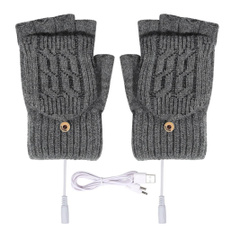 Stylish Heated Thicken Gloves Unisex Teens Warm Gloves Gloves for Christmas — image 3 of 12