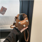 Women Retro Messenger Bag PU Leather Shoulder Crossbody Bag Small Handbag Simple Shopping Dating Bag Everyday Bag — image 12 of 16