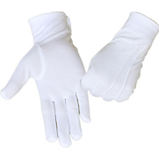 2pack Good Qualities Presentation Gloves Spandex Gloves Breathable Cotton Glove for Weddings and Conferences — image 3 of 13