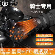 Heated Gloves for Motorcycle Riding - Rechargeable Cold Weather Gloves with Touchscreen Compatibility — image 3 of 10
