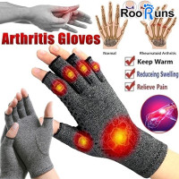 RooRuns Health Compression Rheumatoid Relax Finger Pain Relief Joint Care Wrist Support Brace Arthritis Gloves — image 2 of 17
