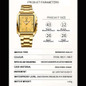 Men's Fashion Binbond Gold Men's Watches Luxury Original Stainless Steel Waterproof Square Male Wristwatches Clock Relogio Masculino 2023 Uhren Herren Gold Watch for Men — image 10 of 22