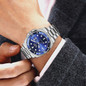 Square Watch Men Business Casual Wristwatch Luxury Luminous Date Quartz Watch Steel Watches — image 17 of 23